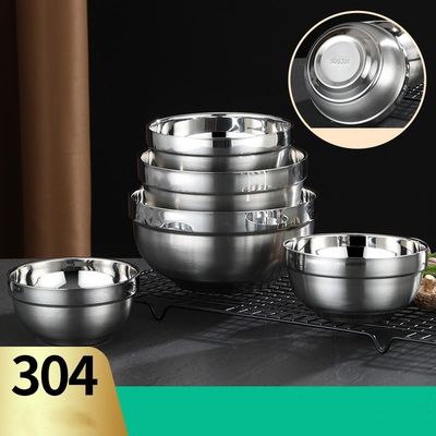 Doppelmauerte 304 Edelstahl Polsterschalen für die Küche