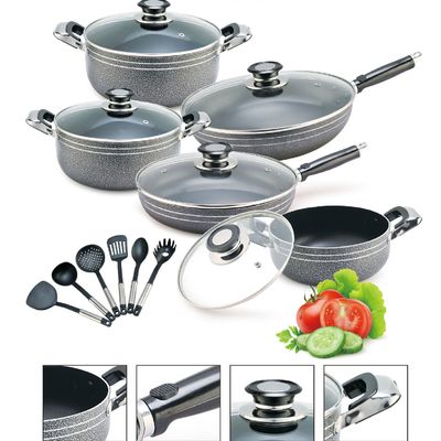 Kochgeschirr aus Aluminium