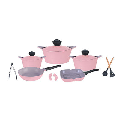 Fabrik-Direkt-Kochtopf-Set Kochgeschirr Topf und Pfanne Kochgeschirr-Sets Kochen
