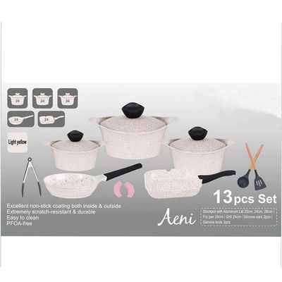 Fabrik-Direkt-Kochtopf-Set Kochgeschirr Topf und Pfanne Kochgeschirr-Sets Kochen