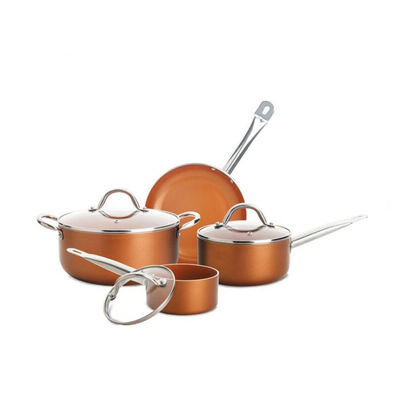 Hochwertige 11 Stück Guss-Aluminium-Küchengeschirr-Sets