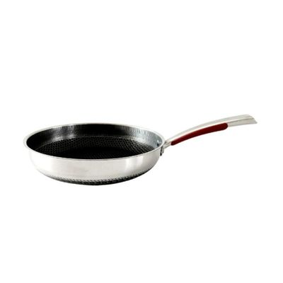 304 Edelstahl, gleichmäßige Wärmeverteilung, vielseitig, ergonomischer Griff, leicht zu reinigen