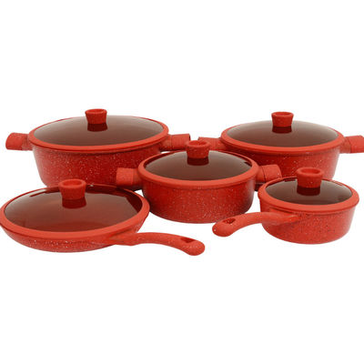 10er-Aluminium-Frittierpannen, ideal zum Backen