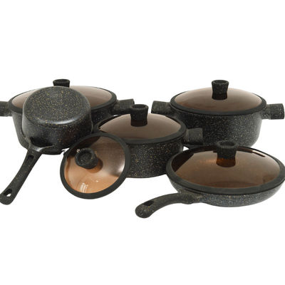 10er-Aluminium-Frittierpannen, ideal zum Backen