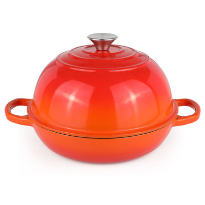 6 QT Emaillierte Holländische Ofen aus Gusseisen   Perfekt für Sauerteig, Brähen und Langsamkochen