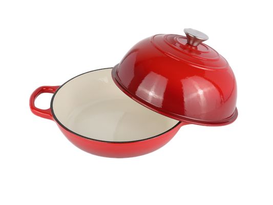 COOKNEXA 6QT Emaillierte Gusseisen-Ofen für den Sourdough-Bäck, den Eintopf und das langsame Kochen