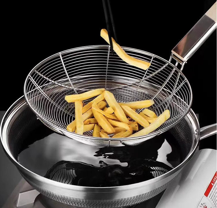 201 Filter aus Edelstahl für den Haushalt mit Löffel mit Holzgriff