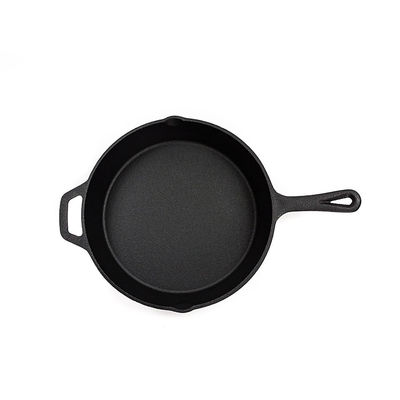 Vor reife lange Griff-Roheisen-Bratpfanne Pan 6/8/10 Zoll 3pcs/Set